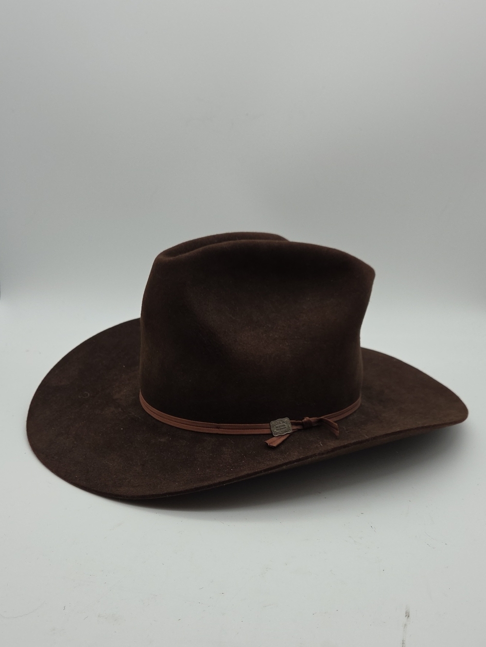 Vintage Resistol 3X Beaver 6 3/4 Western Cowboy Hat Brown